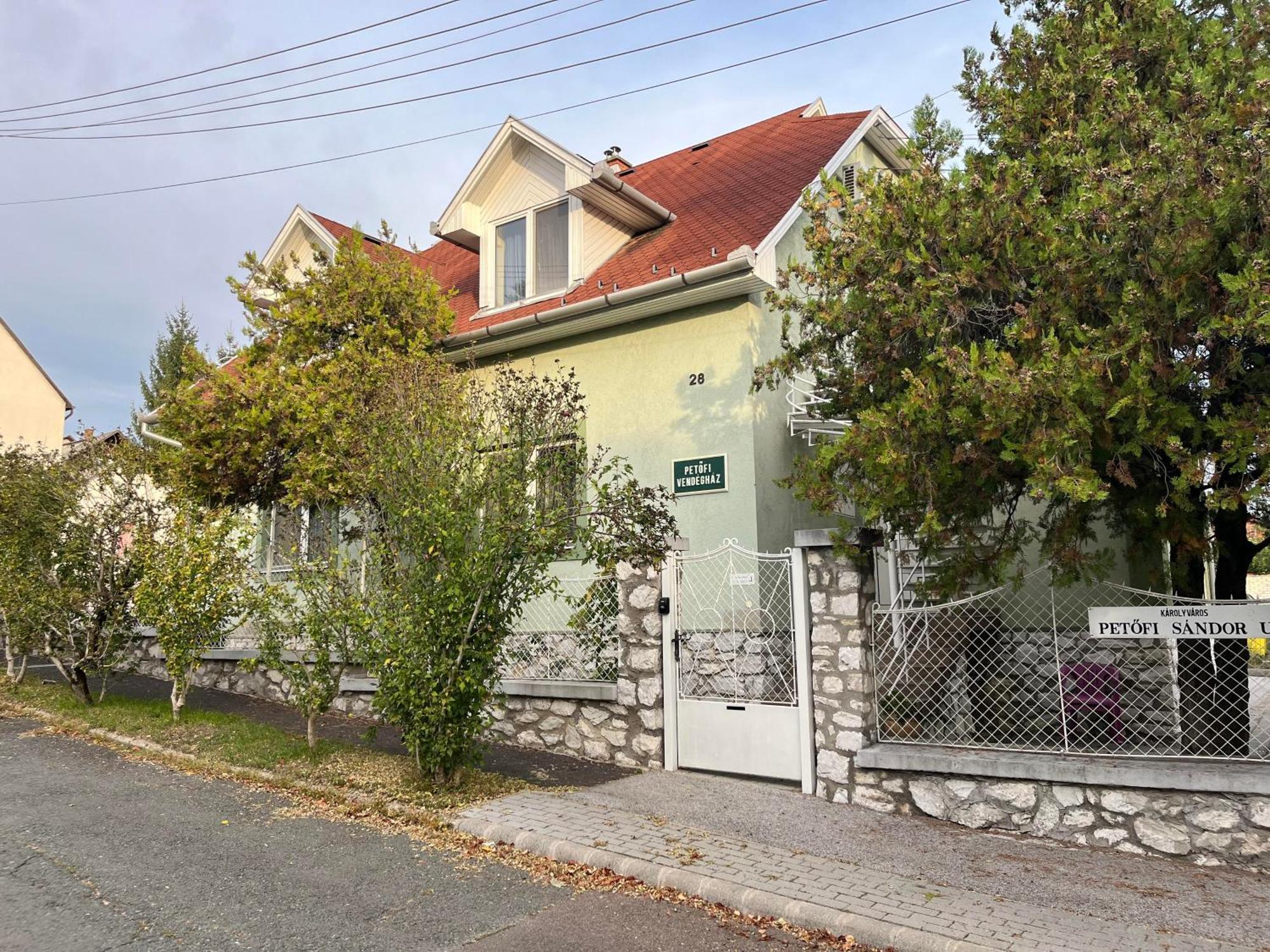 Hotel Petoefi Vendeghaz Eger Exteriér fotografie